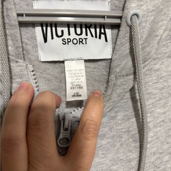 NEW Victoria Secret Sport Gray Utility Jacket for Women Size L - Picture 8 of 11